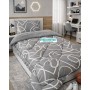 ETE HOMETEX TEK KİŞİLİK LÜX WELSOFT YORGAN SETİ MİX GRİ 8696474232070